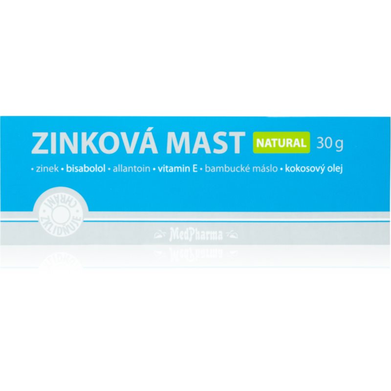 MedPharma Zinc ointment Natural успокояващ мехлем за лице 30 гр.