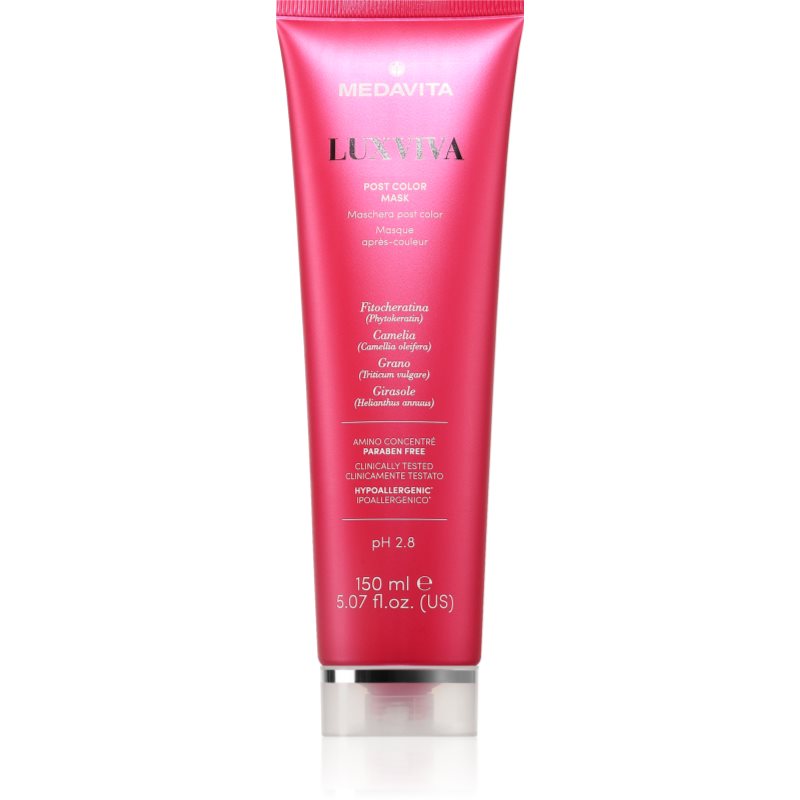 Medavita LUXVIVA Post Color Mask подхранваща маска За коса 150 мл.
