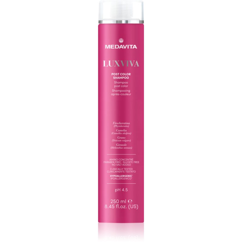 Medavita LUXVIVA Post Color Shampoo подхранващ шампоан 250 мл.