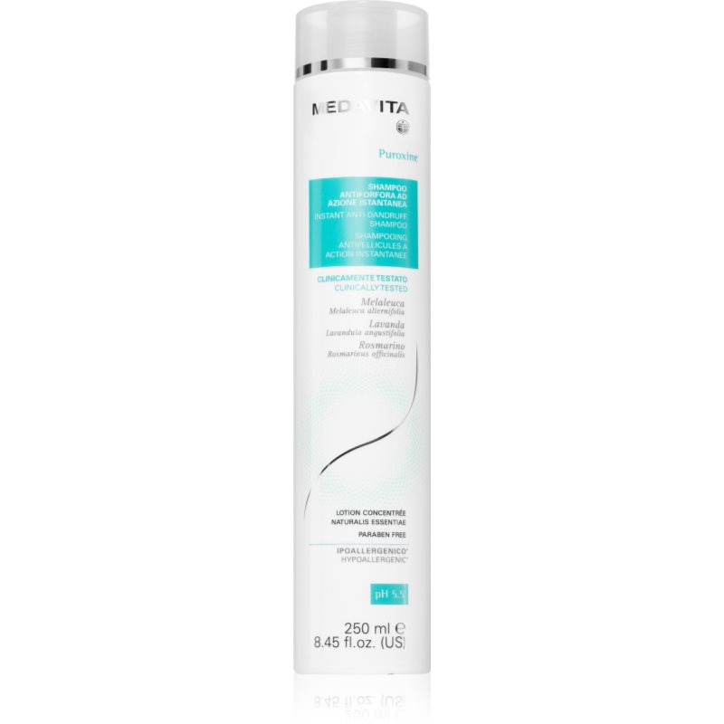 Medavita Puroxine Instant Anti-Dandruff Shampoo шампоан против пърхот 250 мл.