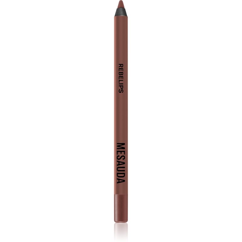 Mesauda Milano Rebelips водоустойчив молив за устни цвят 102 Hazelnut 1