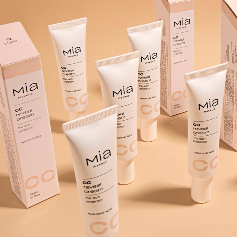 Mia Cosmetics CC Reveal Cream CC крем за уеднаквяване тена на лицето SPF 20 цвят 03 Medium Dark 30 мл. на ниска цена