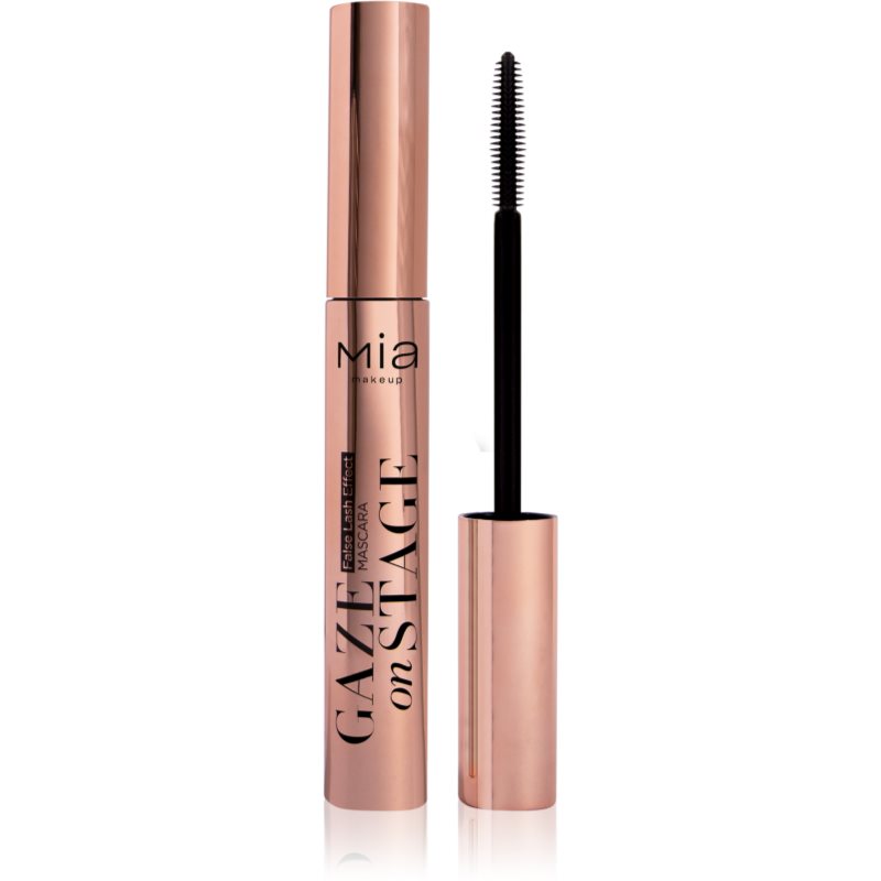 Mia Cosmetics Gaze On Stage спирала за обем и извиване на мигли цвят Black 10 гр.