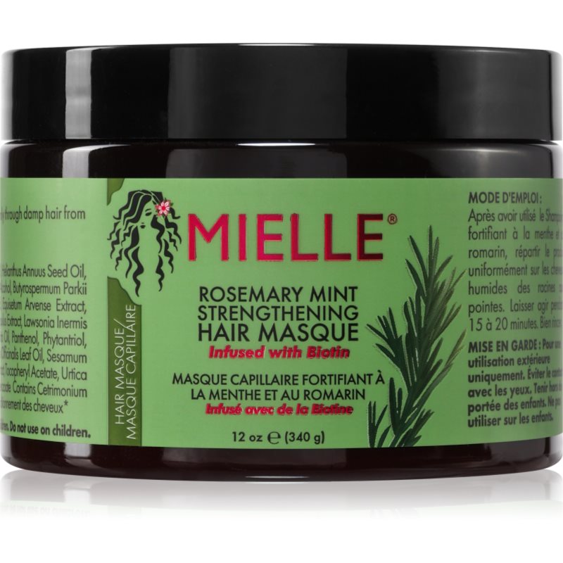 Mielle Rosemary Mint дълбоко подсилваща маска за коса 340 гр.