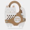 Milin Big Wooden Lacing Toy Cat Sophia играчка за подреждане 17 cm x 16 cm x 0