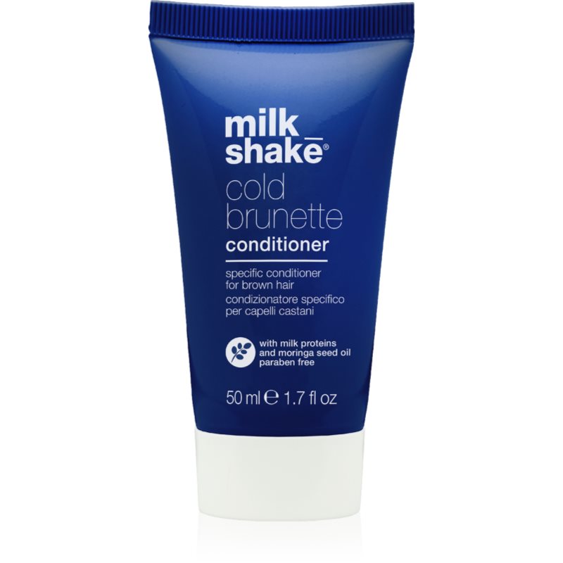 Milk Shake Cold Brunette Conditioner балсам за коса с кафяви нюанси 50 мл.