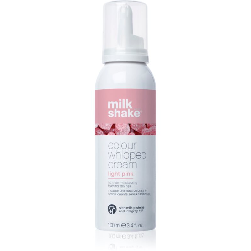 Milk Shake Colour Whipped Cream тонираща пяна за всички видове коса Light Pink 100 мл. на ниска цена