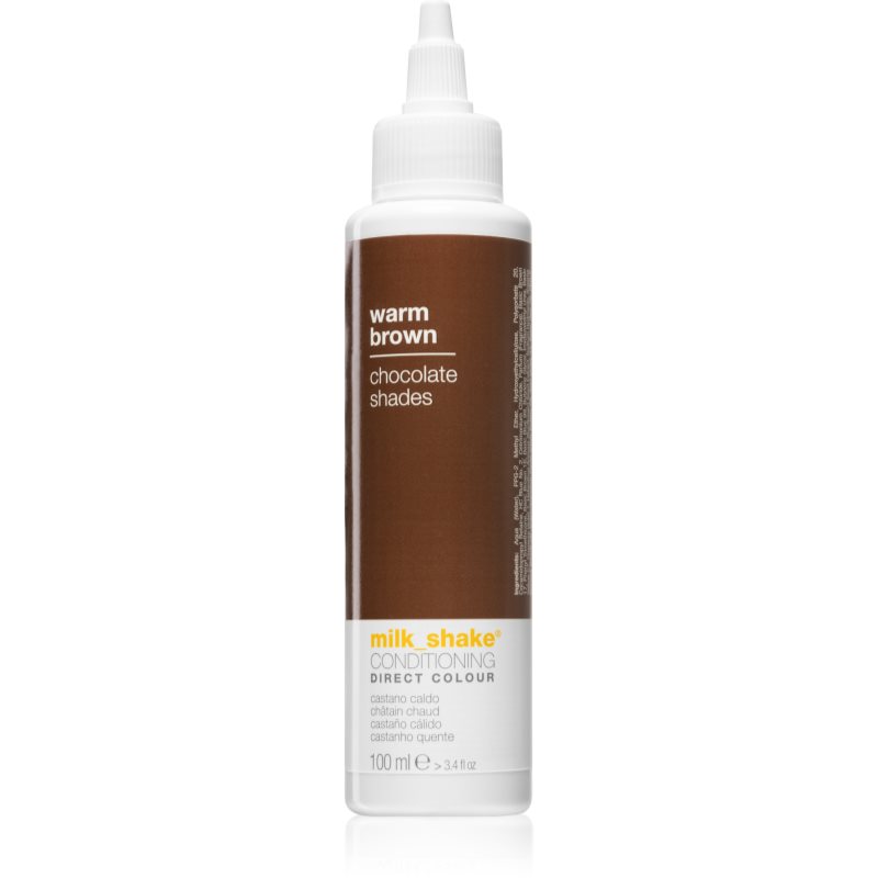 Milk Shake Direct Colour тониращ балсам за интензивна хидратация Warm Brown 100 мл.