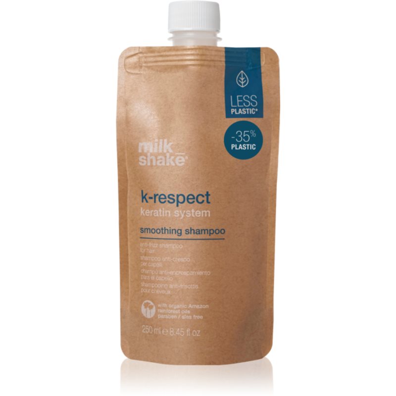 Milk Shake K-Respect Smoothing Shampoo нежен почистващ шампоан sulfate free 250 мл.