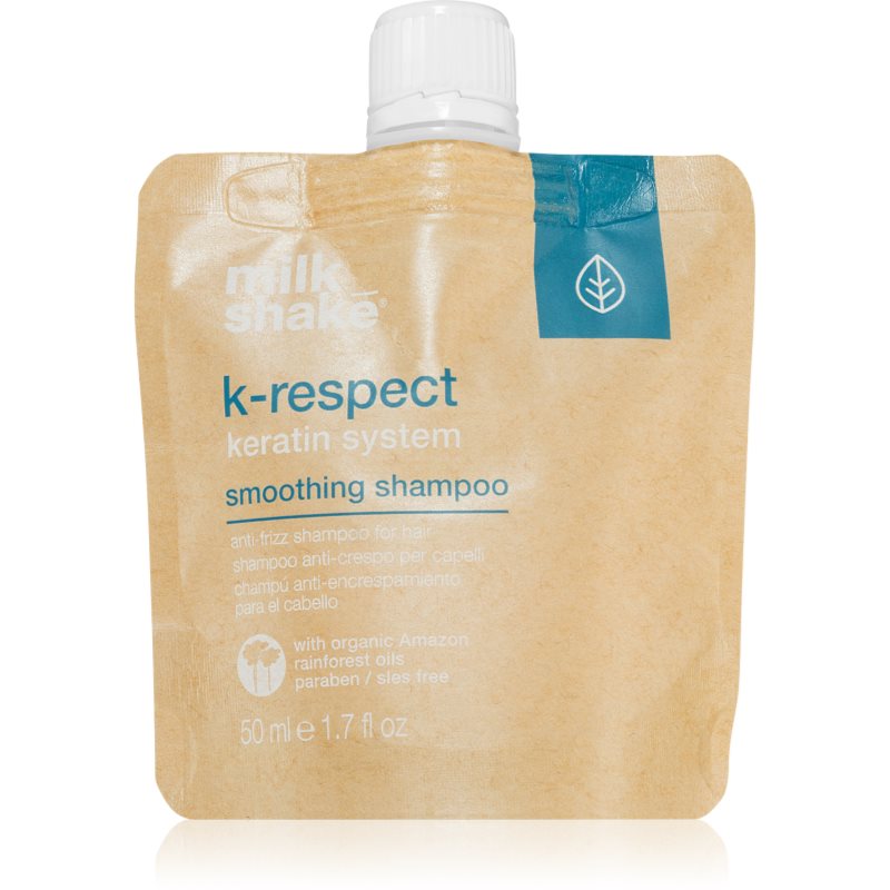 Milk Shake K-Respect Smoothing Shampoo шампоан против цъфтене 50 мл.