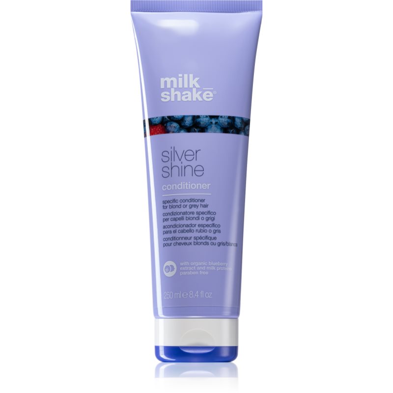 Milk Shake Silver Shine балсам за руса коса неутрализиращ жълтеникавите оттенъци 250 мл. на ниска цена