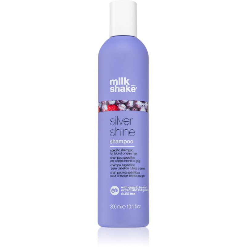 Milk Shake Silver Shine шампоан за руса коса неутрализиращ жълтеникавите оттенъци 300 мл.