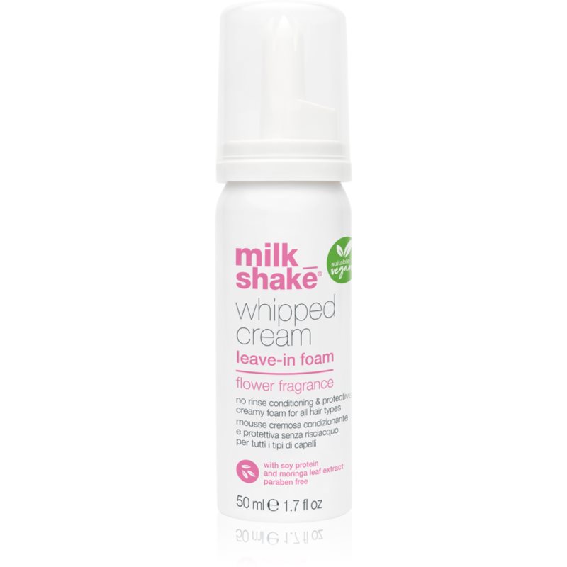 Milk Shake Whipped Cream хидратираща грижа без отмиване за боядисана коса 50 мл.