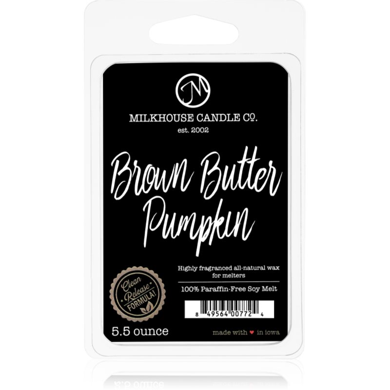 Milkhouse Candle Co. Creamery Brown Butter Pumpkin восък за арома-лампа 155 гр.