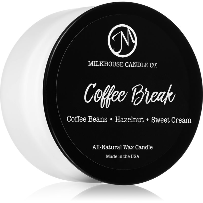 Milkhouse Candle Co. Creamery Coffee Break ароматна свещ Sampler Tin 42 гр.