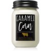 Milkhouse Candle Co. Farmhouse Caramel Corn ароматна свещ Mason Jar 368 гр.
