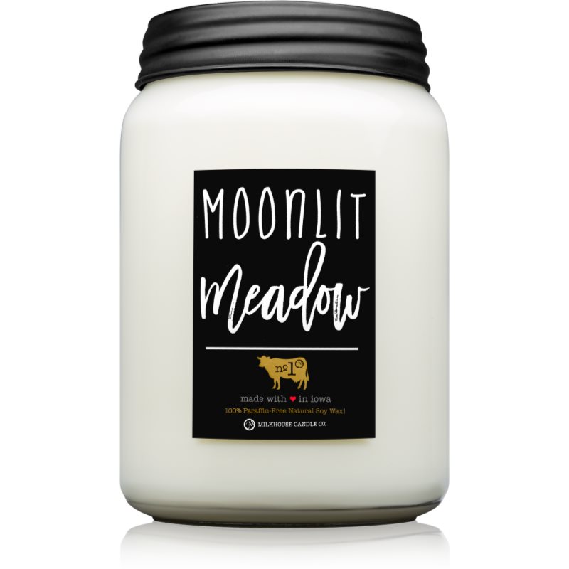 Milkhouse Candle Co. Farmhouse Moonlit Meadow ароматна свещ Mason Jar 737 гр.