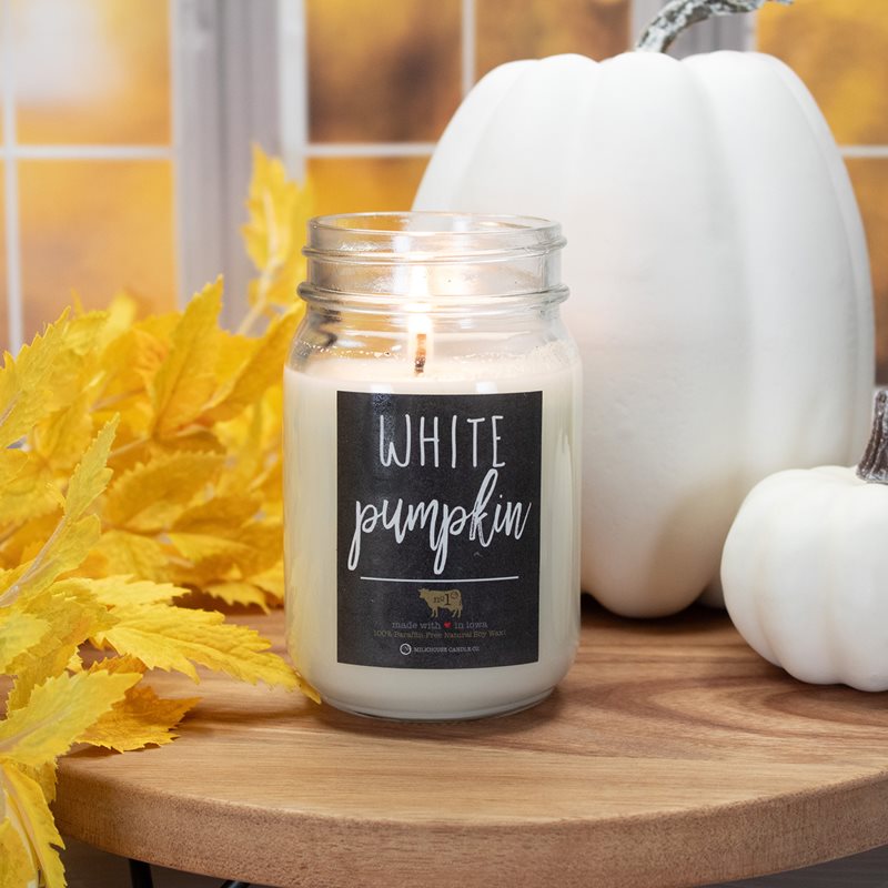 Milkhouse Candle Co. Farmhouse White Pumpkin ароматна свещ 369 гр. на ниска цена