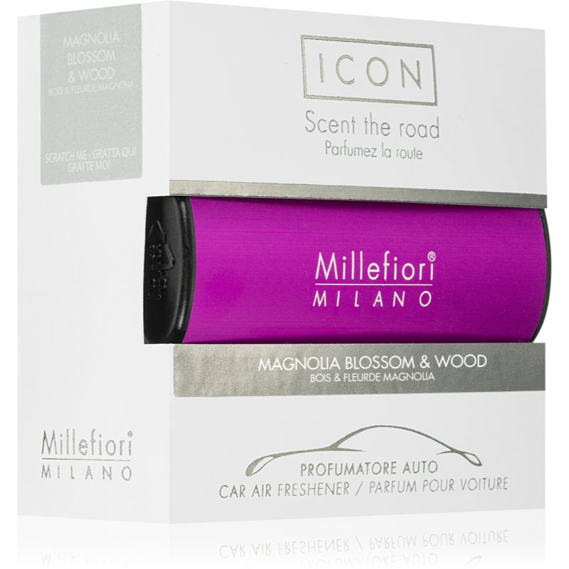 Millefiori Icon Magnolia Blossom & Wood aроматизатор за автомобил 1 бр.