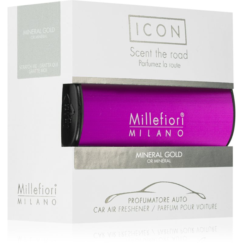 Millefiori Icon Mineral Gold aроматизатор за автомобил 1 бр.