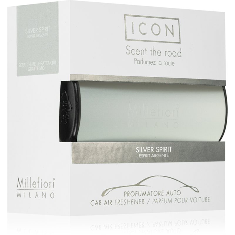 Millefiori Icon Silver Spirit aроматизатор за автомобил 1 бр.