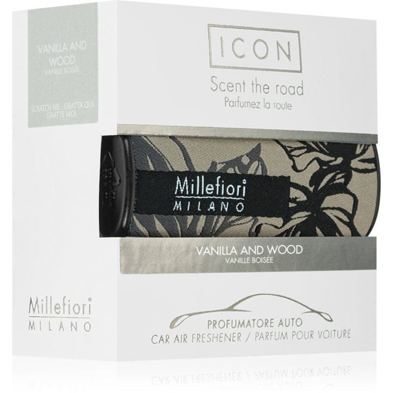 Millefiori Icon Vanilla & Wood aроматизатор за автомобил 1 бр.