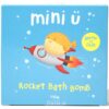 Mini-U Bath Bomb Rocket бомбичка за вана за деца 150 гр.