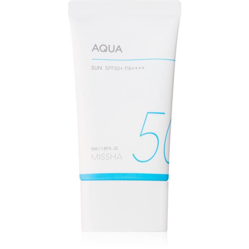 Missha All Around Safe Block Aqua Sun слънцезащитен гел-крем за лице SPF 50+ 50 мл.