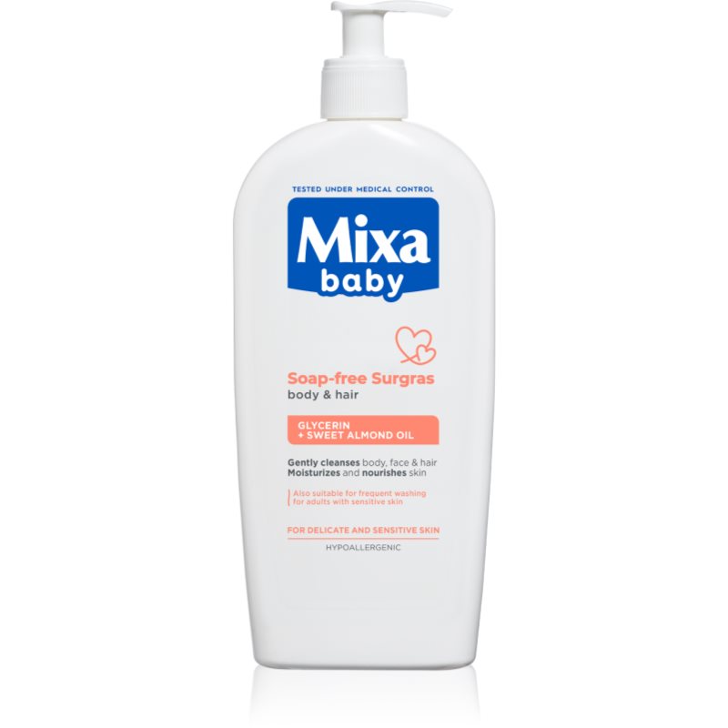 Mixa Baby душ гел и шампоан 2 в 1 за деца 400 мл.