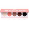 Miyo Eyeshadow The five points палитра сенки за очи цвят 10 Fancy Peach 1 бр.