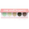Miyo Eyeshadow The five points палитра сенки за очи цвят 36 Pistachio gelato 1 бр.