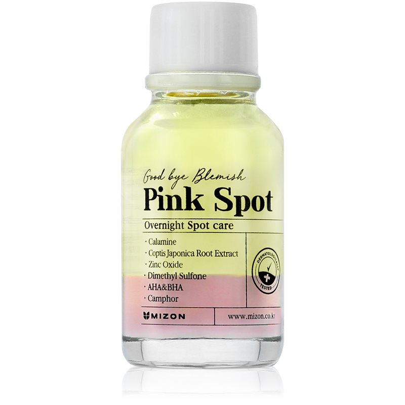Mizon Good Bye Blemish Pink Spot локален серум с пудра против акне 19 мл.