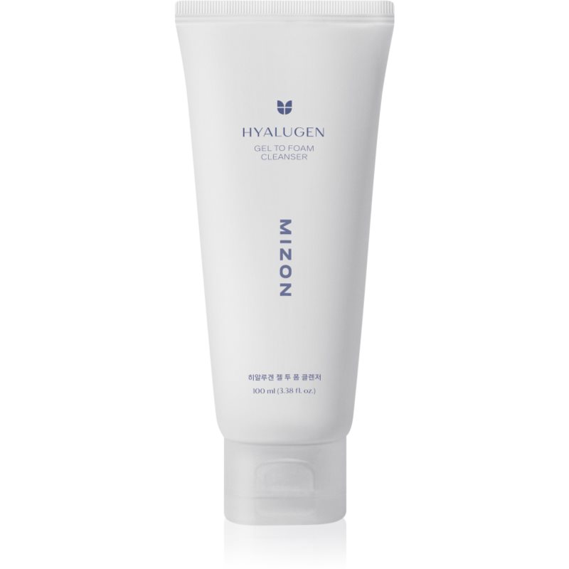 Mizon Hyalugen Gel To Foam Cleanser пенлив почистващ гел с хидратиращ ефект 100 мл.