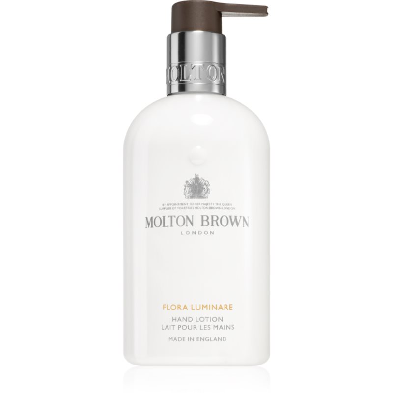 Molton Brown Flora Luminare Hand Lotion крем за ръце за суха и чувствителна кожа за жени 300 мл.