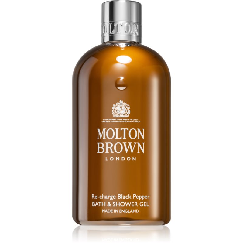 Molton Brown Re-charge Black Pepper Shower Gel освежаващ душ гел 300 мл.