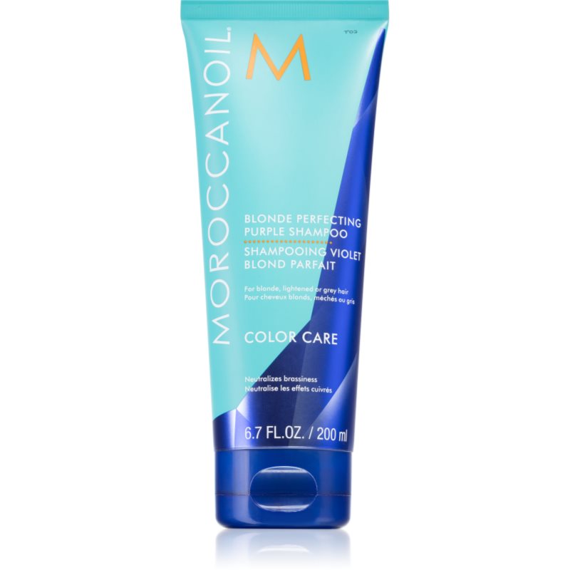 Moroccanoil Color Care Shampoo лилав тониращ шампоан за руса коса 200 мл. на ниска цена