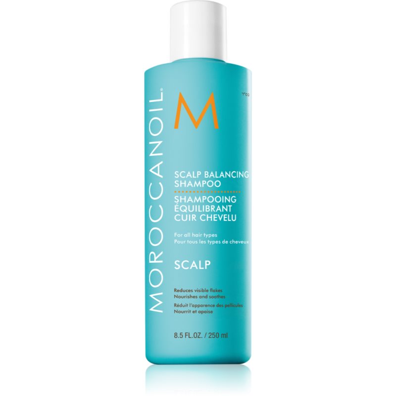 Moroccanoil Scalp Balancing Shampoo успокояващ шампоан за мазна коса против пърхот 250 мл.