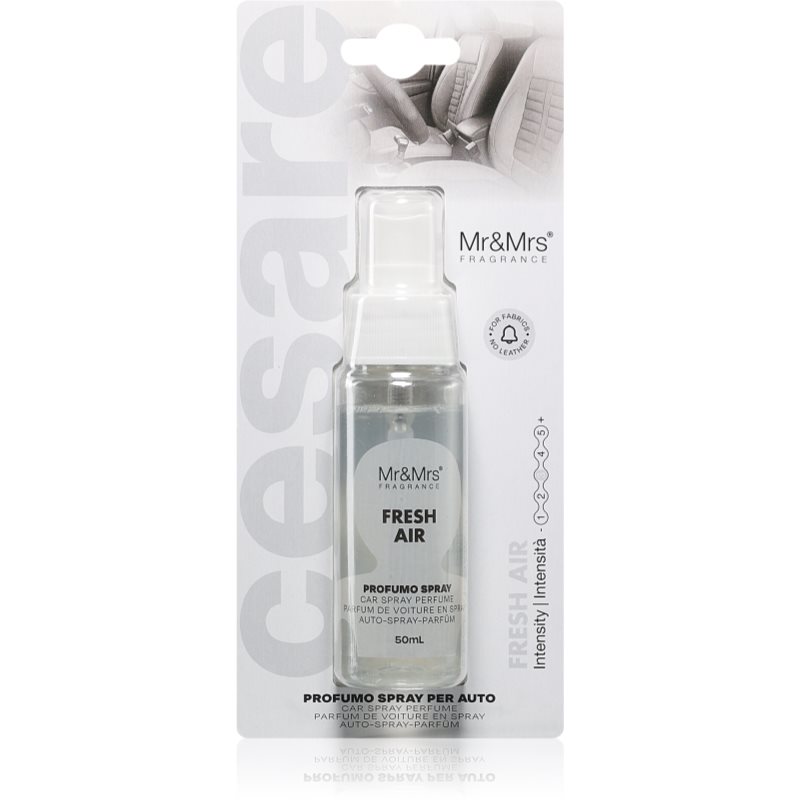Mr & Mrs Fragrance Cesare Fresh Air ароматизатор за въздух за колата 50 мл.