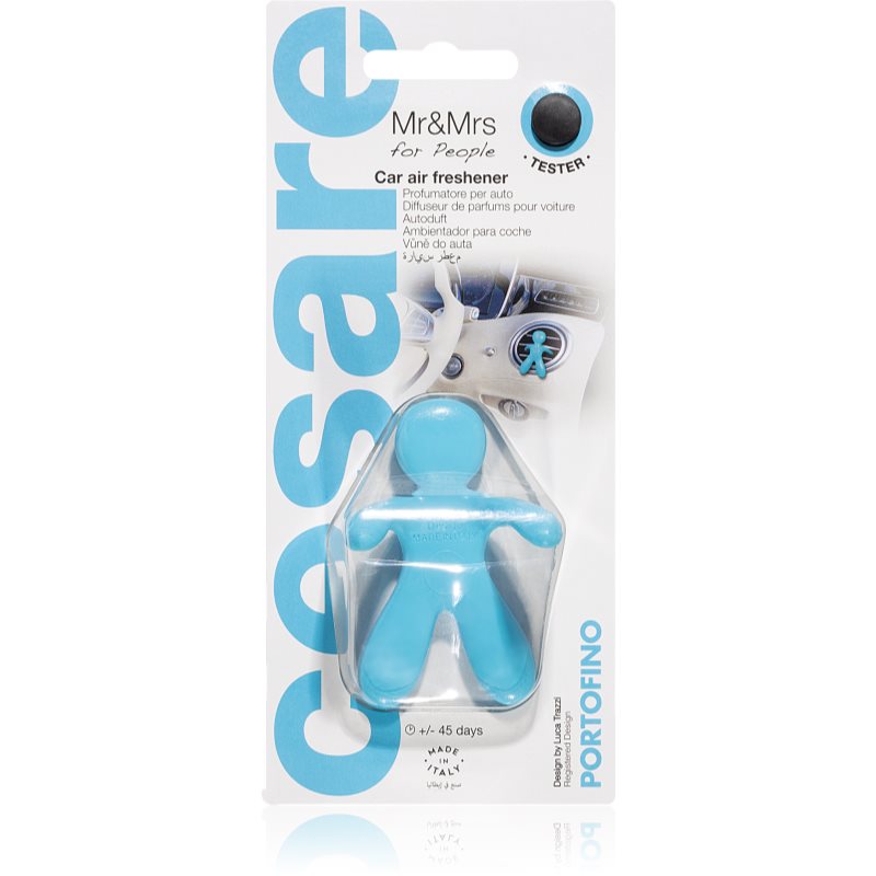 Mr & Mrs Fragrance Cesare Portofino aроматизатор за автомобил 1 бр.