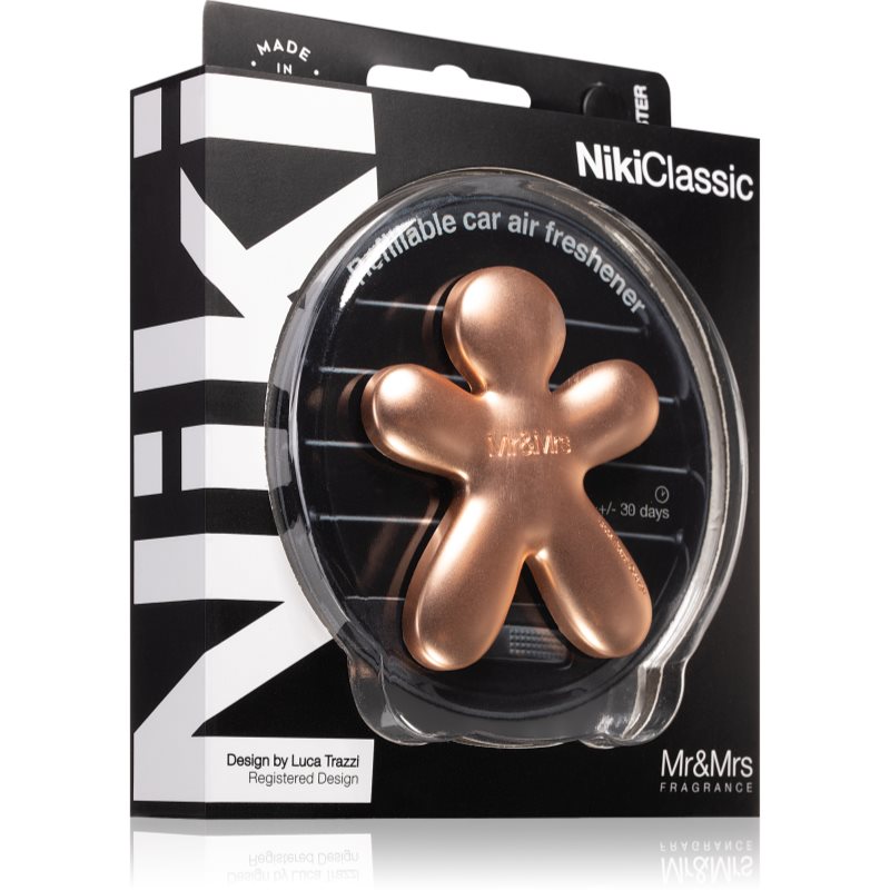 Mr & Mrs Fragrance Niki Cedar Wood aроматизатор за автомобил 1 бр.