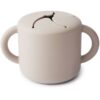 Mushie Baby Snack Cup чаша за закуска Ivory 1 бр.