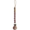 Mushie Eva клипс за биберон Cloudy Mauve 1 бр.