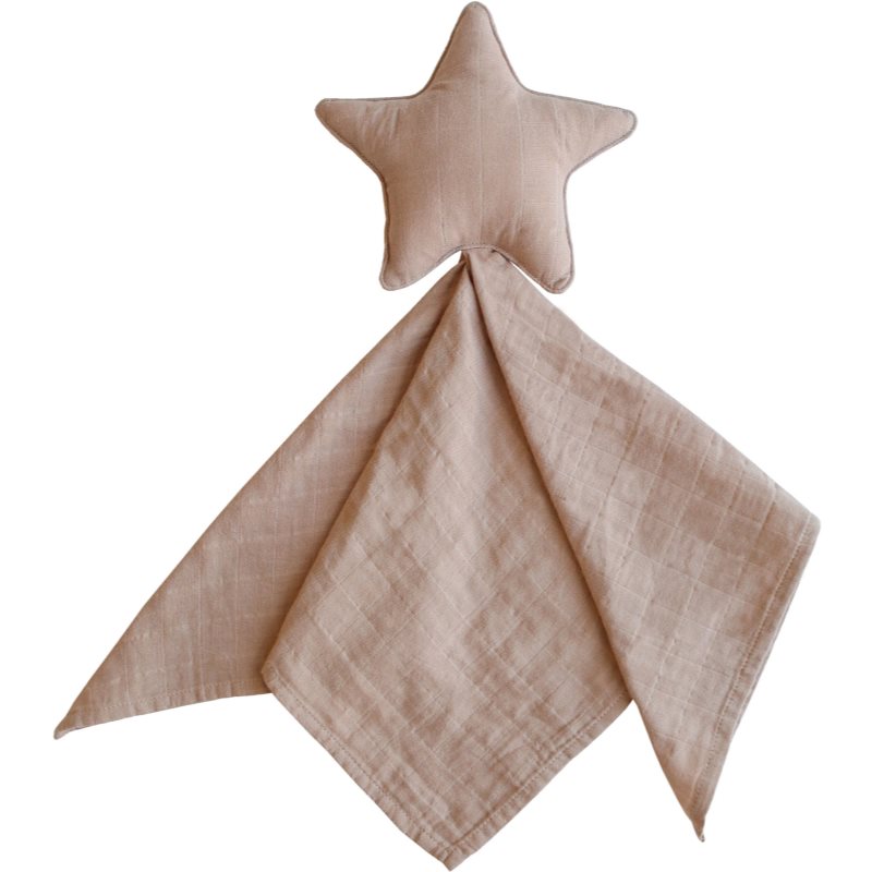 Mushie Lovey Crib Toy Star играчка за заспиване Natural 1 бр.