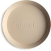 Mushie Round Dinnerware Plates чиния Vanilla 2 бр.