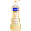 Mustela Bébé Dry Skin почистващо олио за деца от раждането им 500 мл.