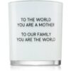 My Flame Fresh Cotton You Are The World ароматна свещ 8x9 см