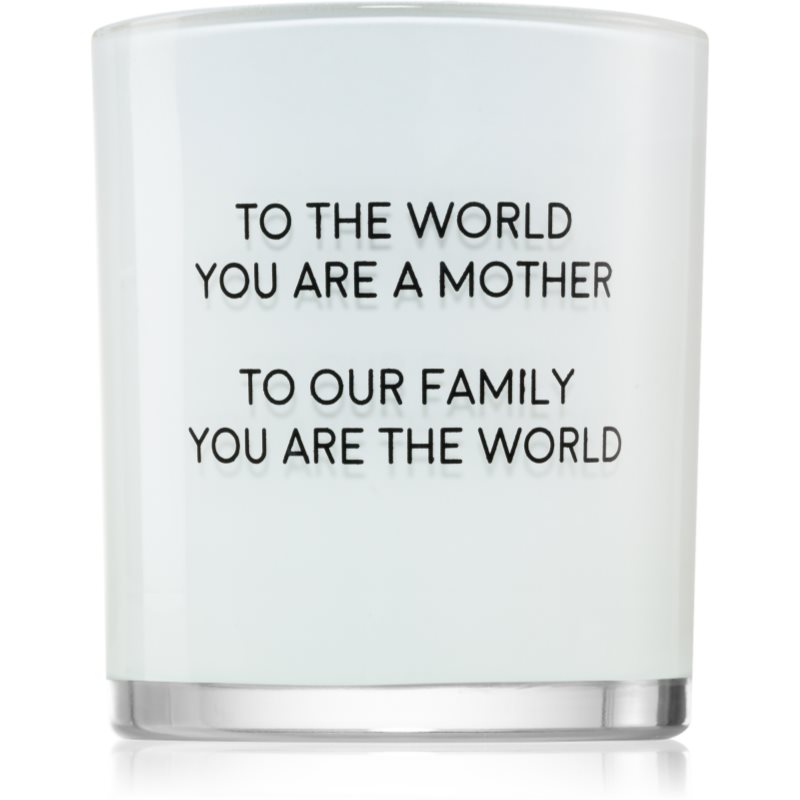 My Flame Fresh Cotton You Are The World ароматна свещ 8x9 см