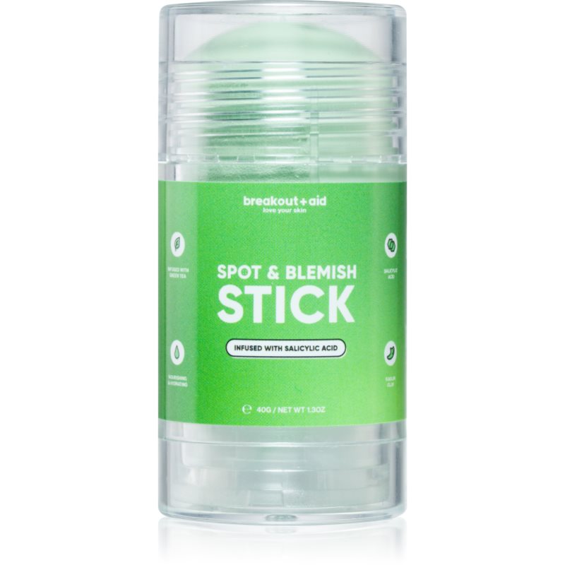 My White Secret Breakout + Aid Spot & Blemish Stick каолинова маска за лице за проблемна кожа 40 гр.