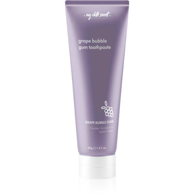 My White Secret Toothpaste Grape Bubblegum паста за зъби 60 гр. на ниска цена