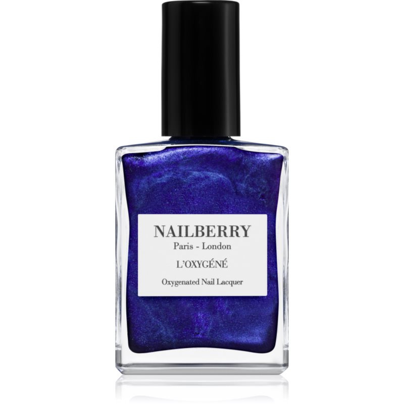 NAILBERRY L'Oxygéné лак за нокти цвят Blue Moon 15 мл.